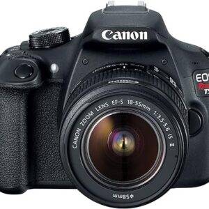 Canon EOS Rebel T5 EF-S 18-55mm is II Digital SLR Kit (Renewed)