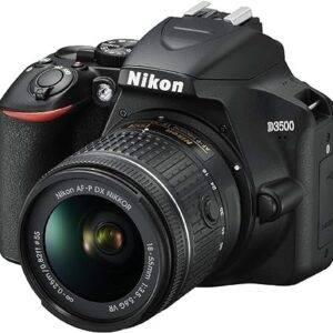 Nikon D3500 W/ AF-P DX NIKKOR 18-55mm f/3.5-5.6G VR Black